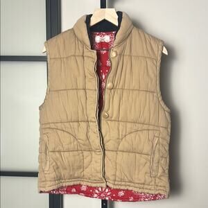 Xirena Hunter Reversible Puffer Vest Size Large